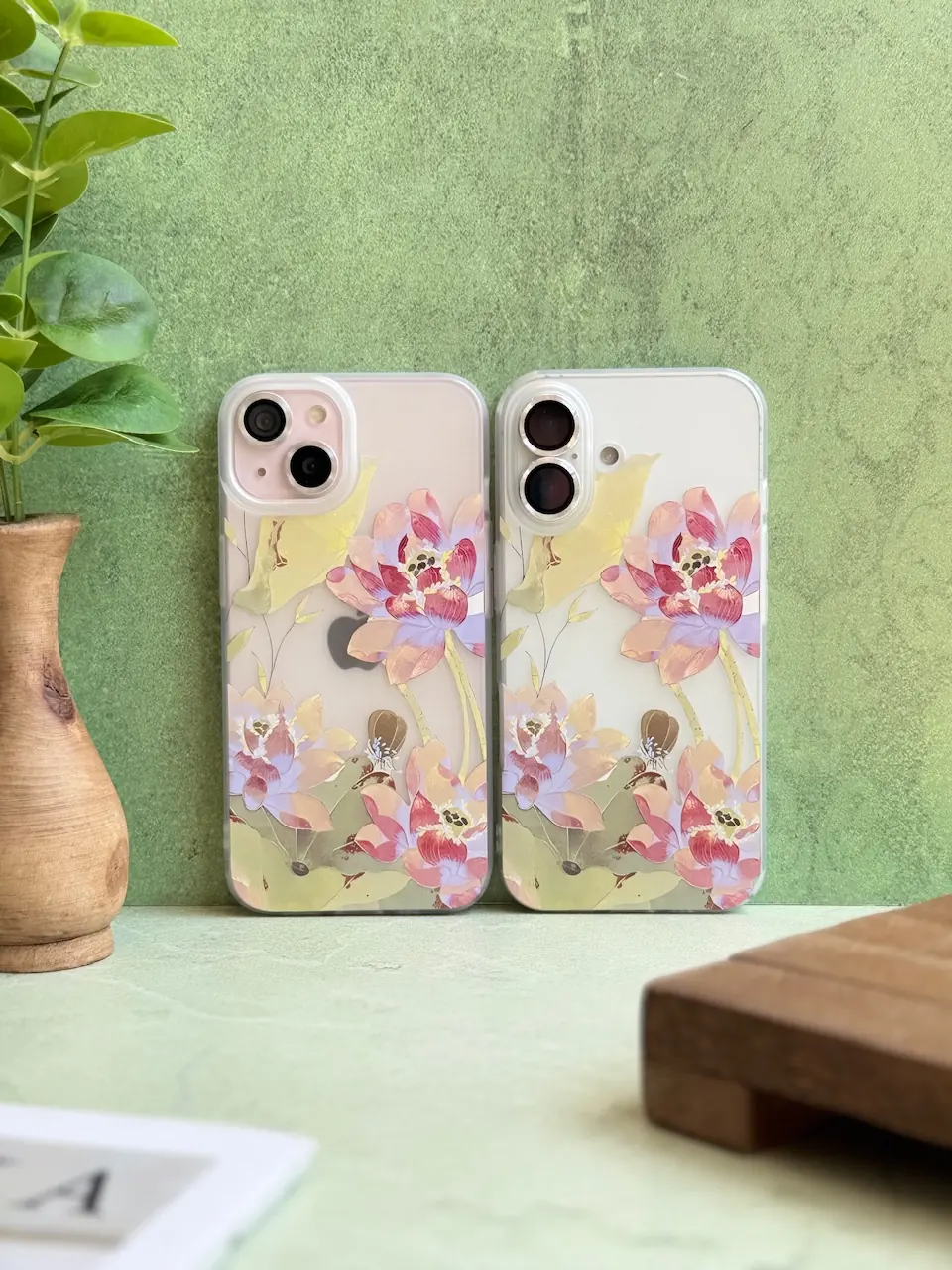 قاب Lotus flowers گل نیلوفر (کدC2053) - تصویر 7