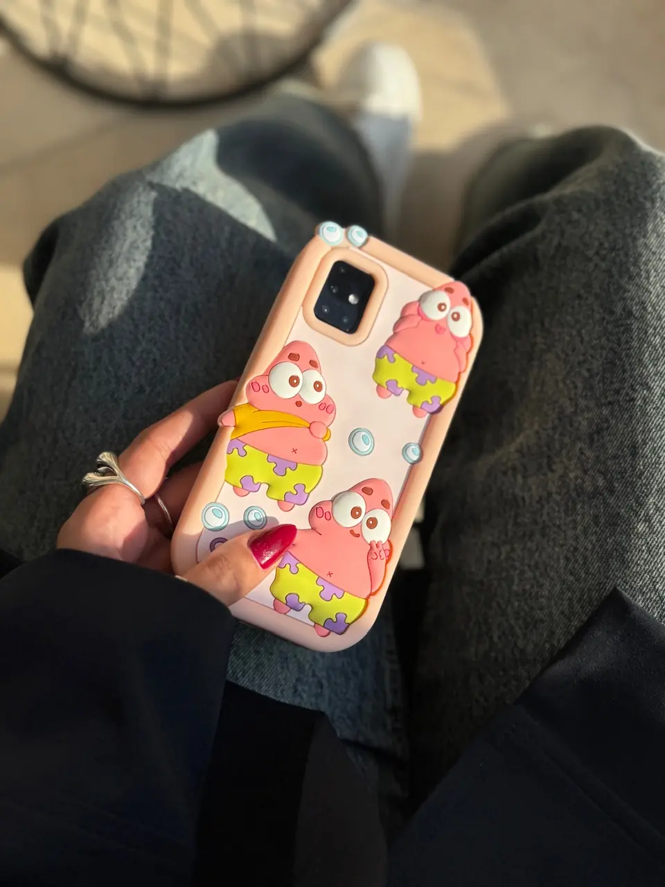 قاب پاتریک بازیگوش سیلیکونی آیفون سامسونگ شیائومی (کدC1875) - تصویر 2