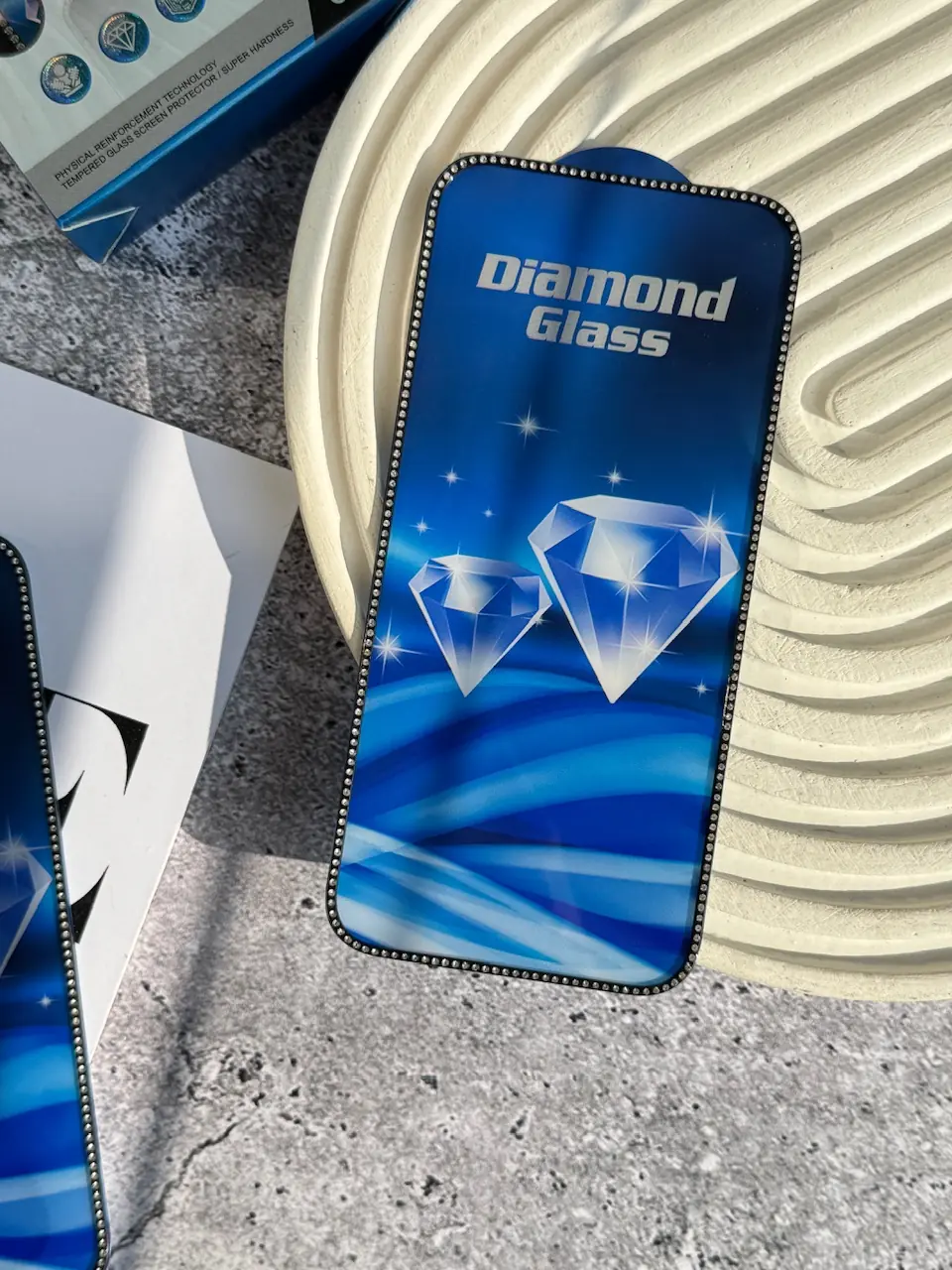 گلس نگین دار DIAMOND (کدa0192) - تصویر 2