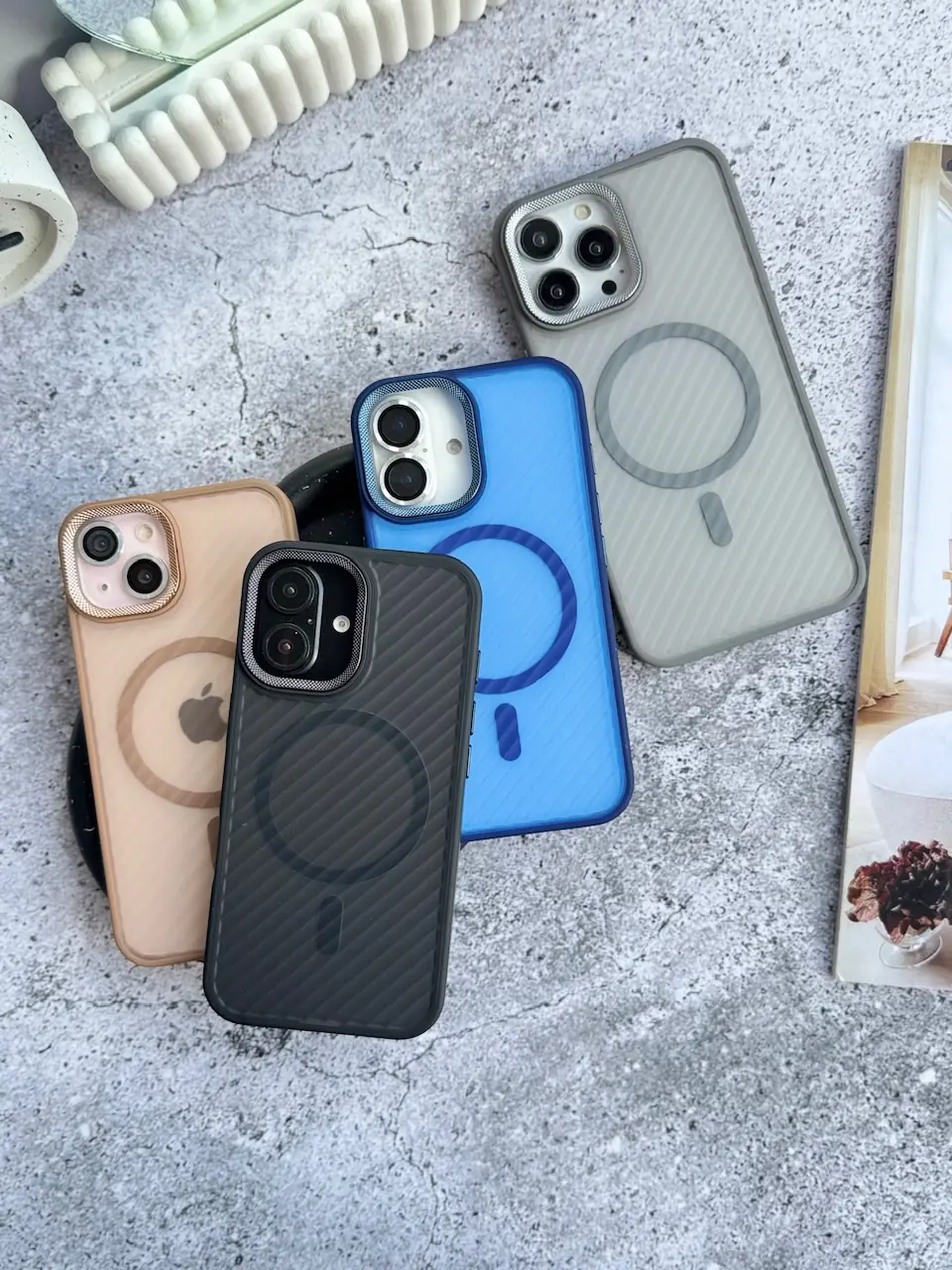 قاب Matte Mag (لنز کربن شیاردار) (کدC1991) - تصویر 9