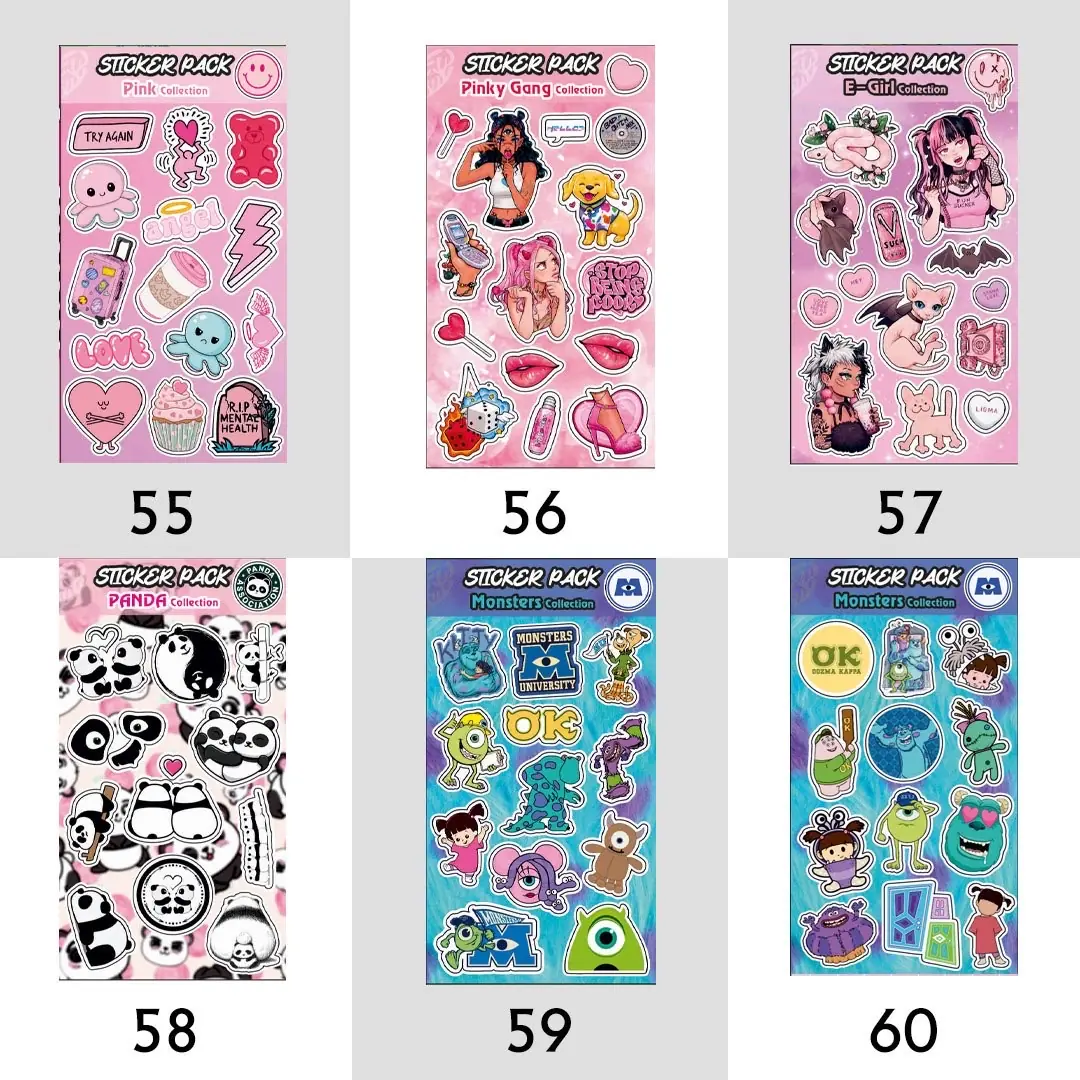 پک استیکر شماره 1 تا 78 (کدa0142) - تصویر 13