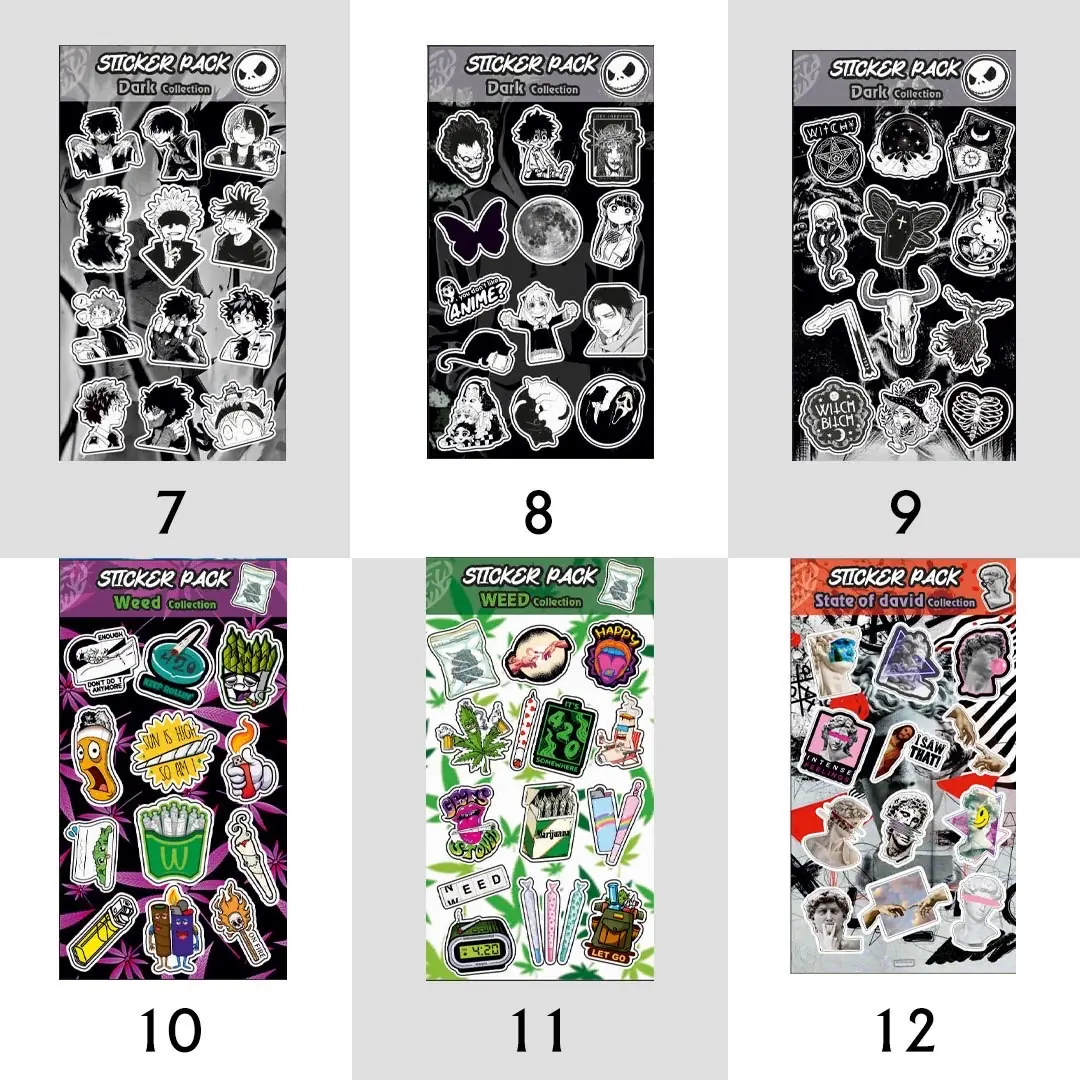 پک استیکر شماره 1 تا 78 (کدa0142) - تصویر 2