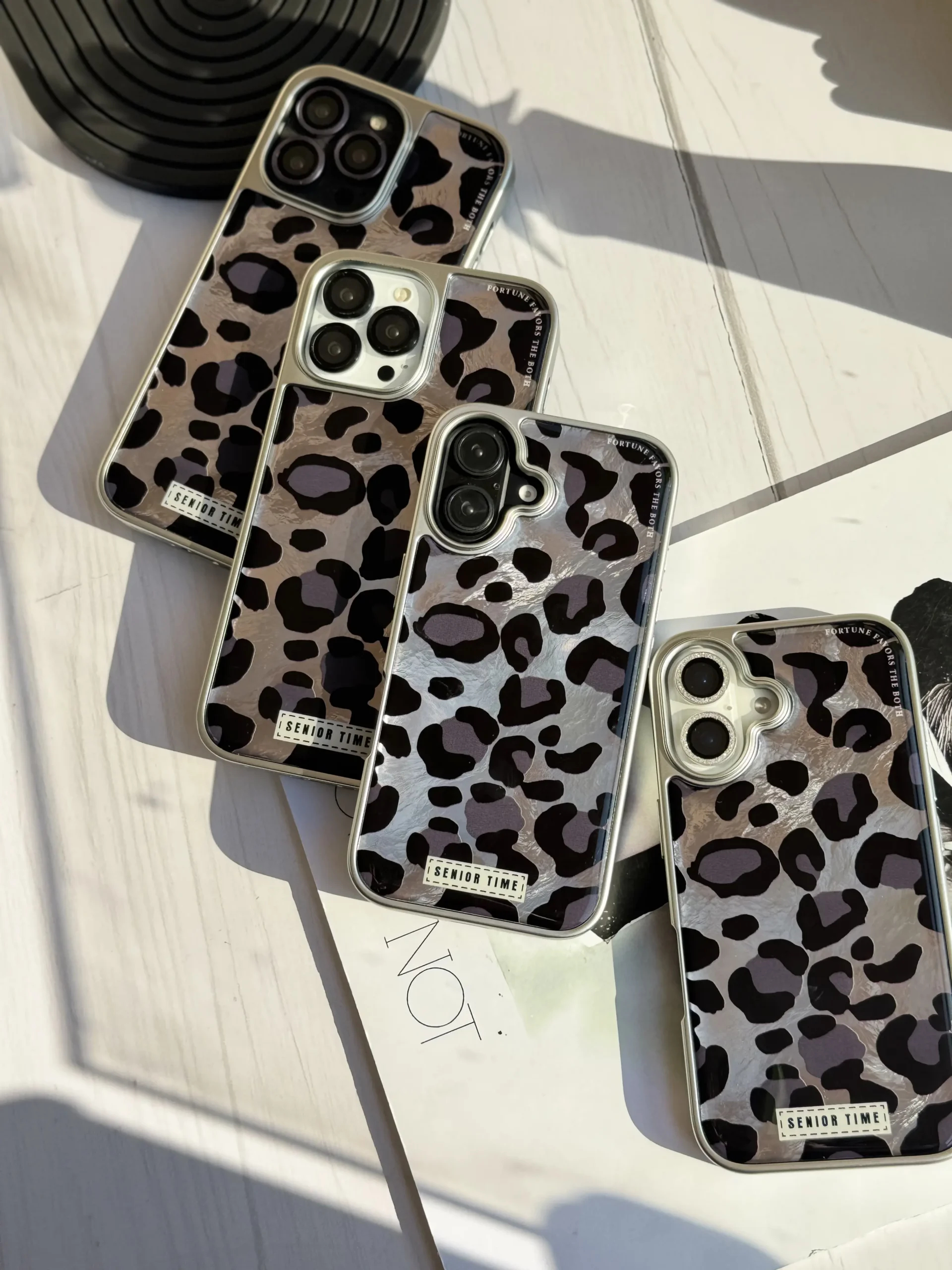 قاب Senior Time پلنگی آیفون (کدC1945) - تصویر 5