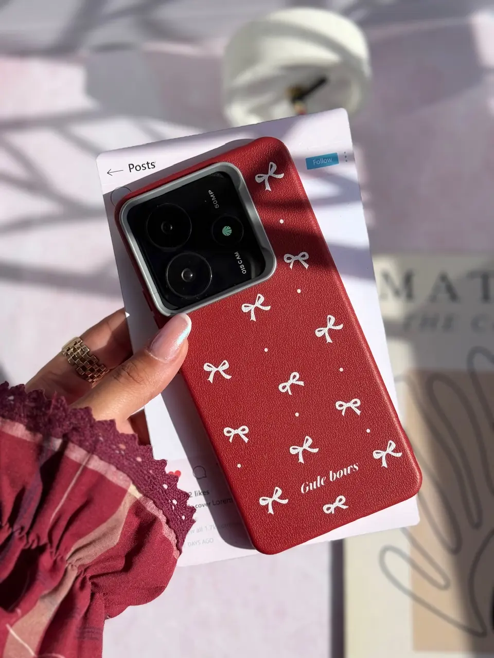 قاب Red Papillon پاپیون قرمز اندرویدی (کدC1937)