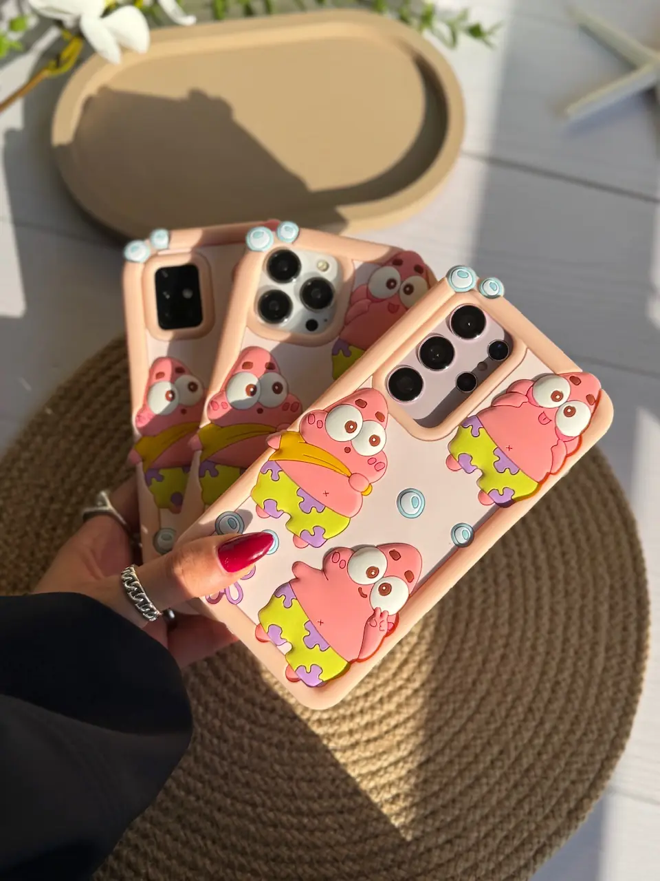 قاب پاتریک بازیگوش سیلیکونی آیفون سامسونگ شیائومی (کدC1875) - تصویر 5