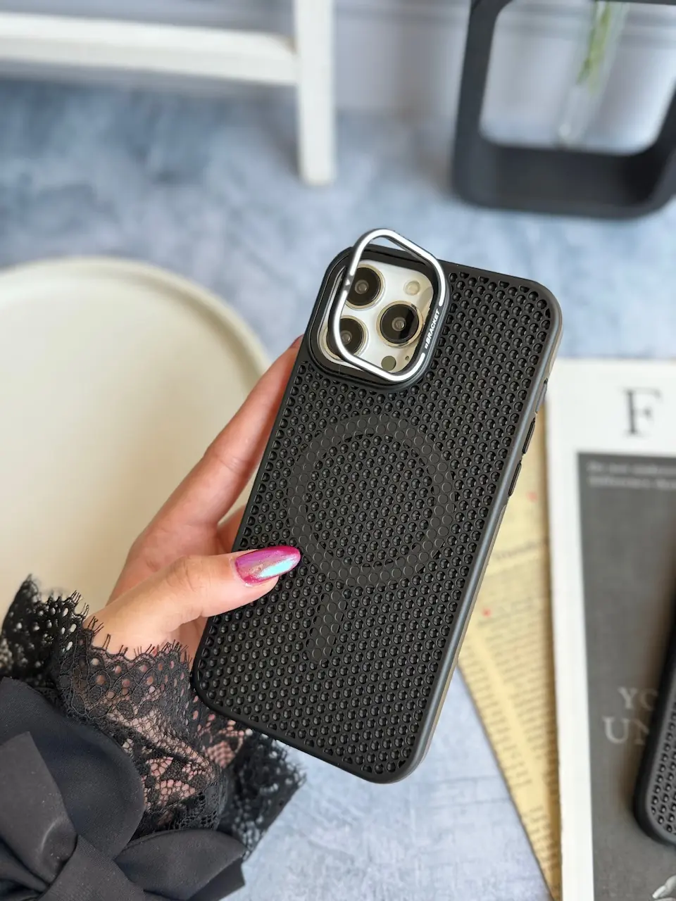 قاب Bracket لنز استند شو با مگ سیف (کدC2057) - تصویر 2